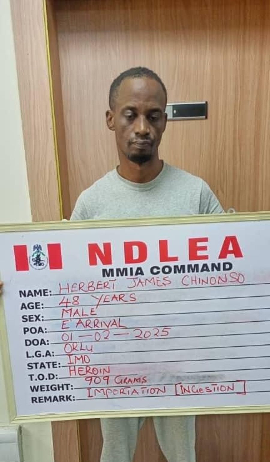 NDLEA Nabs Two Drug Kingpins, Intercepts About 13.000 Tramadol Pills In Kogi State